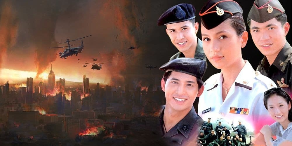 ฉากหลังจากละคร กองร้อย 501 ตอน แผ่นดินข้าใครอย่าแตะ (2544)