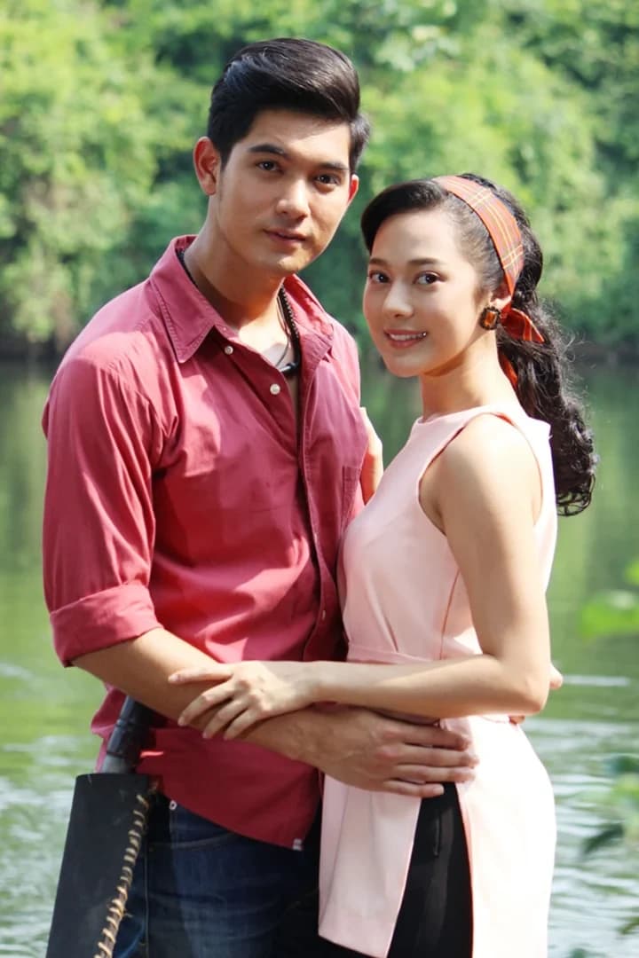 โปสเตอร์ละคร จ้าวสมิง ใช้เป็นพื้นหลัง