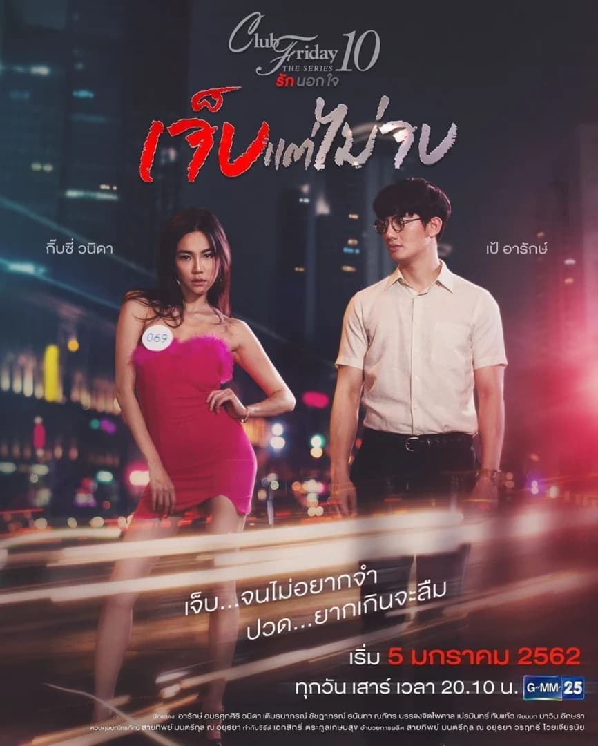 โปสเตอร์ละคร Club Friday the Series 10 ตอน เจ็บแต่ไม่จบ ใช้เป็นพื้นหลัง