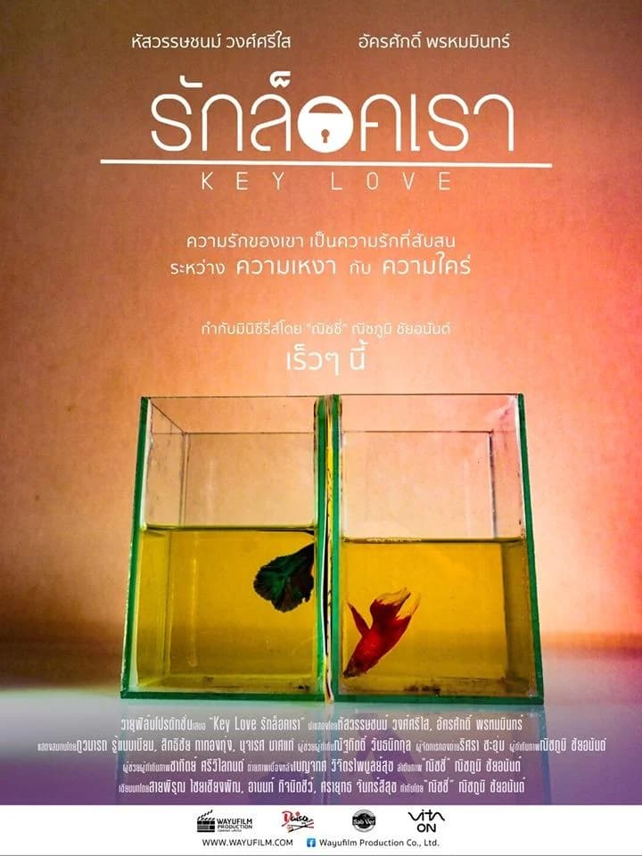 โปสเตอร์ละคร Key Love รักล็อคเรา (มินิซีรี่ย์) ใช้เป็นพื้นหลัง