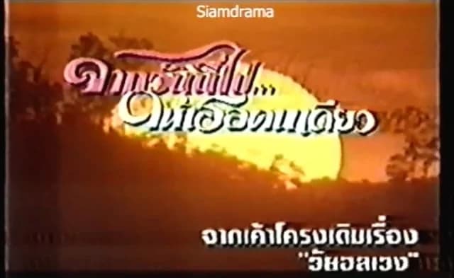 โปสเตอร์ละคร จากวันนี้ไปให้เธอคนเดียว ใช้เป็นพื้นหลัง