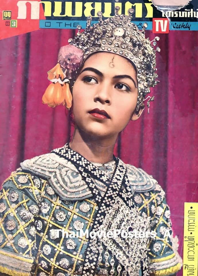 โปสเตอร์ละคร การะเกด ใช้เป็นพื้นหลัง