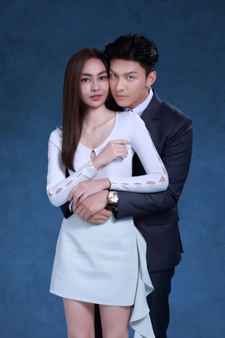 โปสเตอร์ละคร ลางปริศนา ใช้เป็นพื้นหลัง