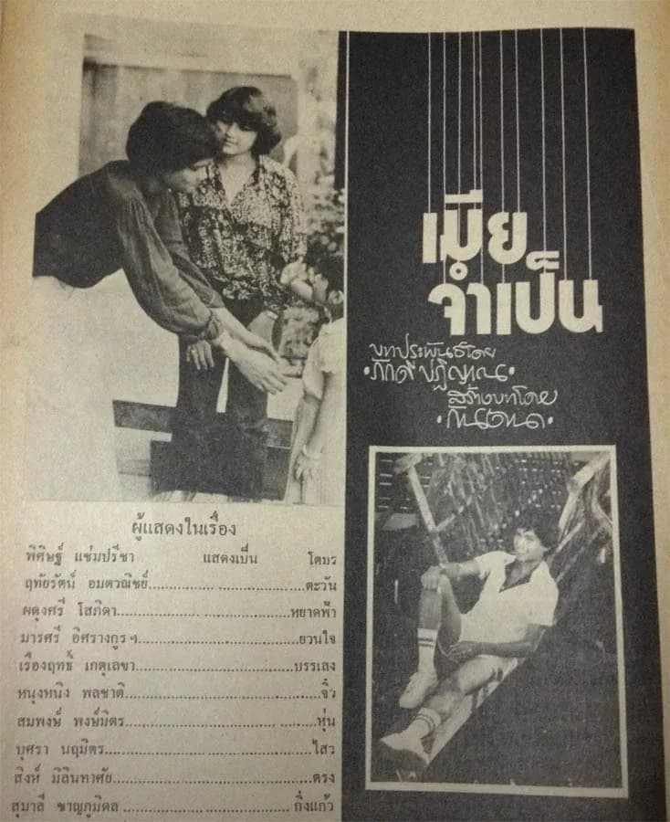 โปสเตอร์ละคร เมียจำเป็น ใช้เป็นพื้นหลัง