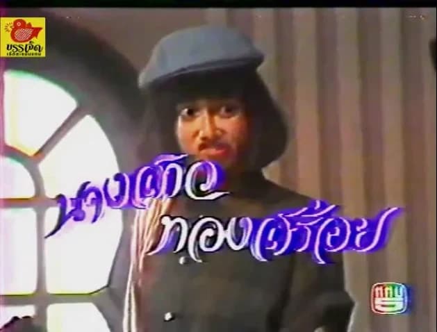 โปสเตอร์ละคร นางสาวทองสร้อย ใช้เป็นพื้นหลัง