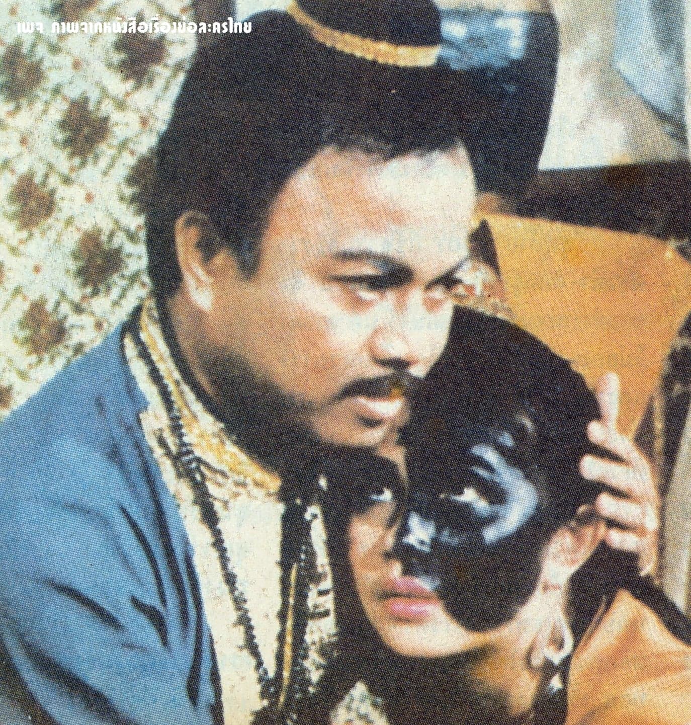 โปสเตอร์ละคร ธิดาดาวดำ ใช้เป็นพื้นหลัง