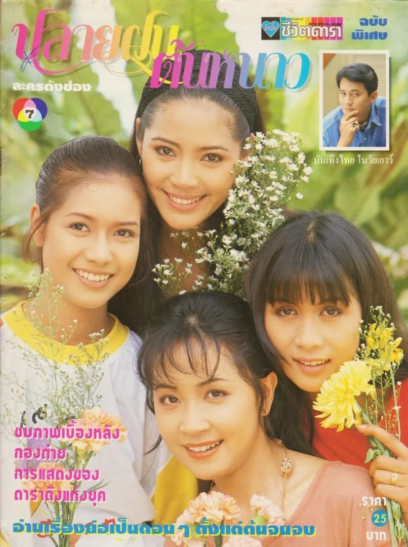 โปสเตอร์ละคร ปลายฝนต้นหนาว ใช้เป็นพื้นหลัง