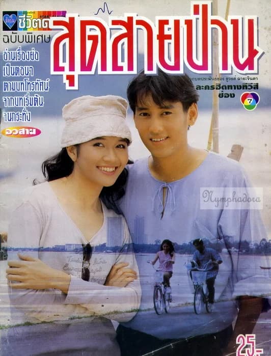 โปสเตอร์ละคร สุดสายป่าน ใช้เป็นพื้นหลัง