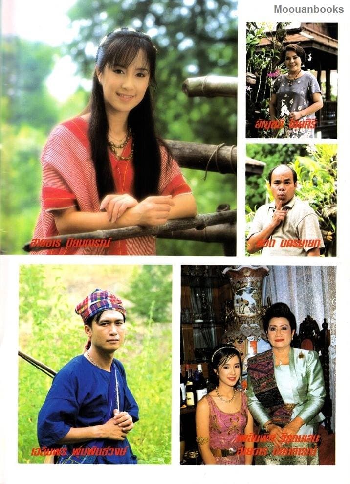 โปสเตอร์ละคร แม่ศรีไพร ใช้เป็นพื้นหลัง