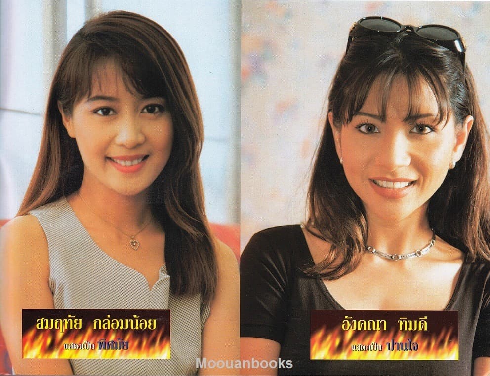 โปสเตอร์ละคร ไฟริษยา ใช้เป็นพื้นหลัง