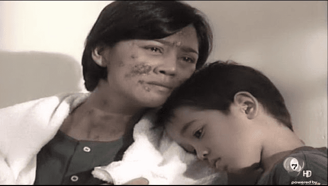 โปสเตอร์ละคร ใต้แสงตะวัน แสงเทียน ใช้เป็นพื้นหลัง