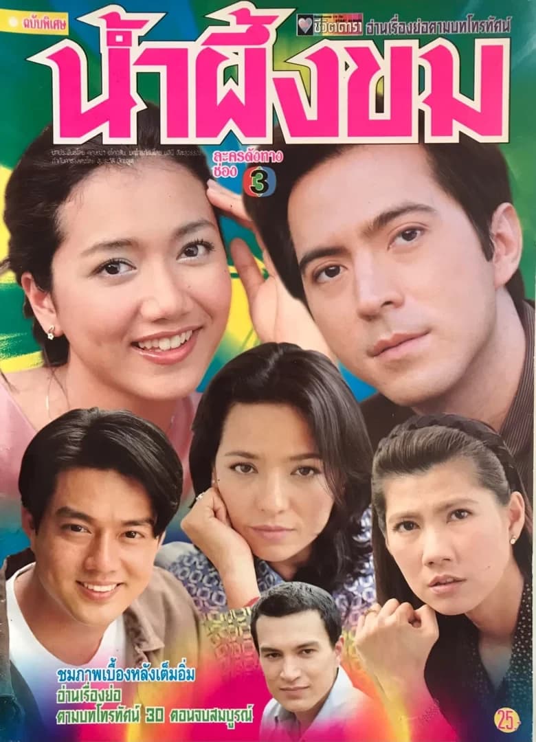 โปสเตอร์ละคร น้ำผึ้งขม ใช้เป็นพื้นหลัง