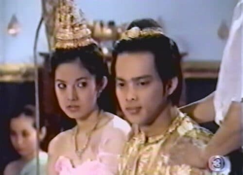 โปสเตอร์ละคร สังข์ทอง ใช้เป็นพื้นหลัง