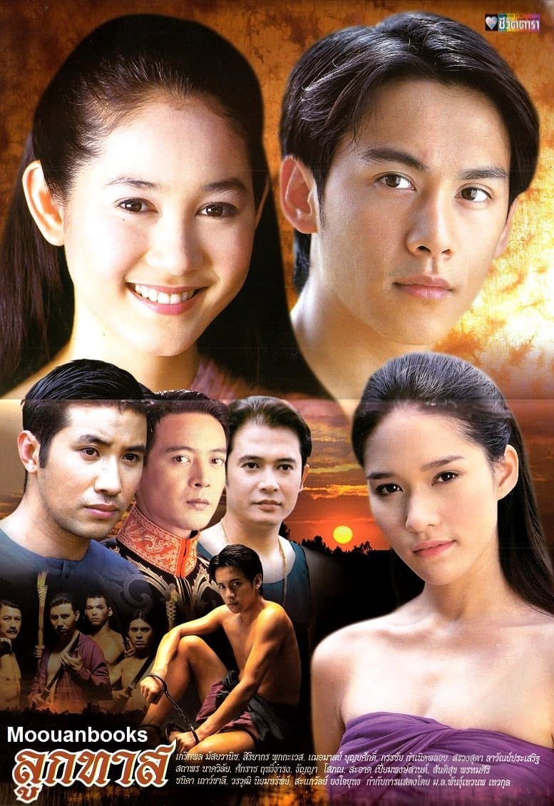 โปสเตอร์ละคร ลูกทาส ใช้เป็นพื้นหลัง