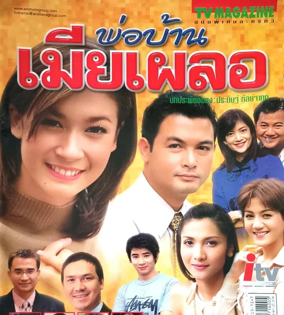 โปสเตอร์ละคร พ่อบ้านเมียเผลอ ใช้เป็นพื้นหลัง