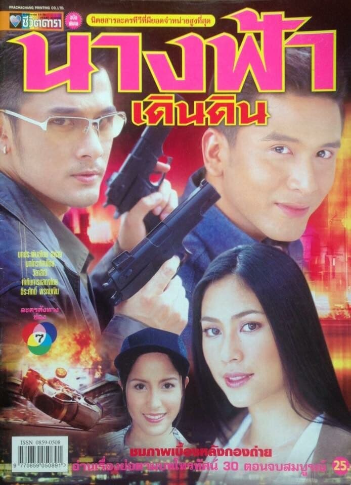 โปสเตอร์ละคร นางฟ้าเดินดิน ใช้เป็นพื้นหลัง