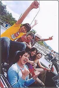 โปสเตอร์ละคร ตีลังกาท้าฝัน ใช้เป็นพื้นหลัง