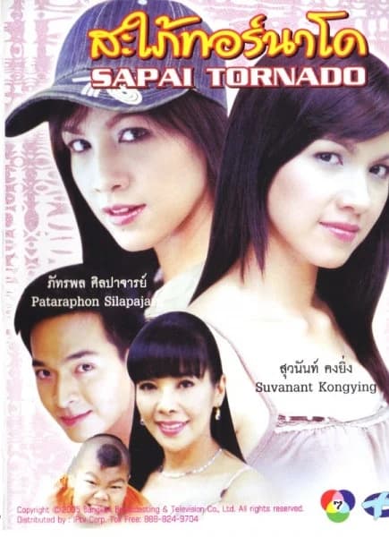 โปสเตอร์ละคร สะใภ้ทอร์นาโด ใช้เป็นพื้นหลัง