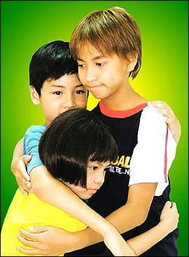 โปสเตอร์ละคร เพื่อนรัก ใช้เป็นพื้นหลัง