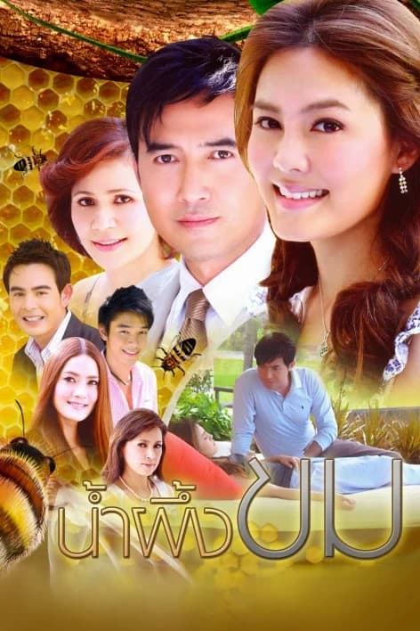 โปสเตอร์ละคร น้ำผึ้งขม ใช้เป็นพื้นหลัง