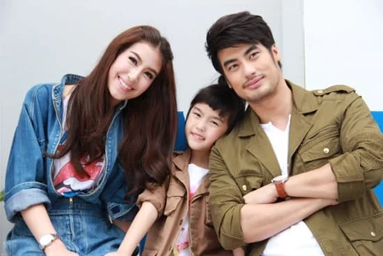 โปสเตอร์ละคร แก้วตาหวานใจ ใช้เป็นพื้นหลัง