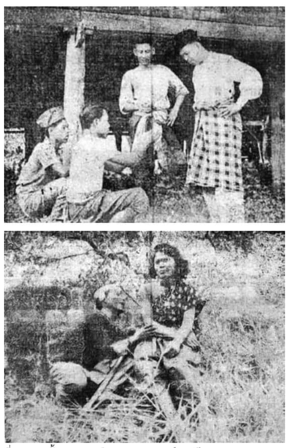 โปสเตอร์ภาพยนตร์ ขุนช้างขุนแผน ตอน จับเสน่ห์เถรขวาด ใช้เป็นพื้นหลัง