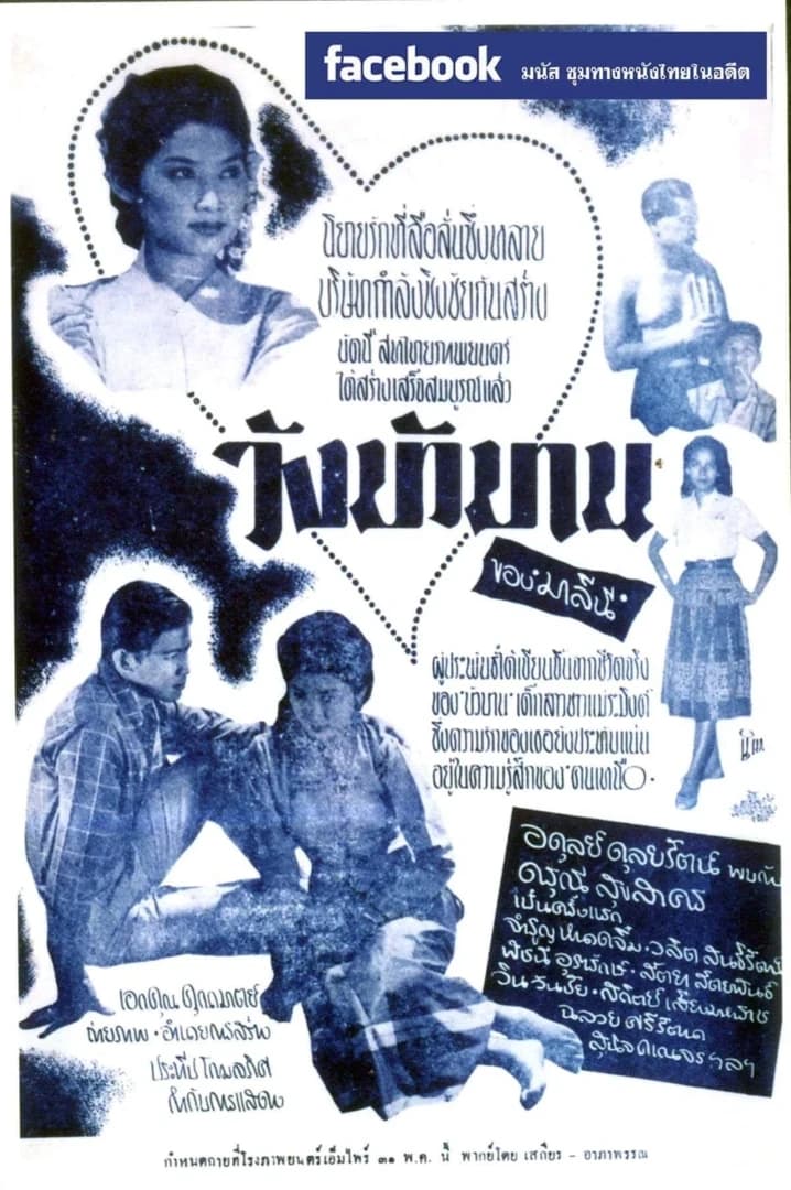 โปสเตอร์ภาพยนตร์ วังบัวบาน ใช้เป็นพื้นหลัง