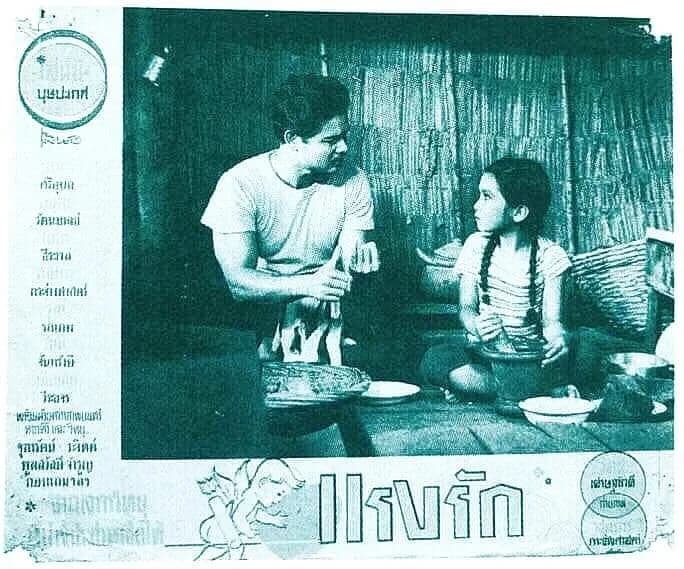 โปสเตอร์ภาพยนตร์ แรงรัก ใช้เป็นพื้นหลัง