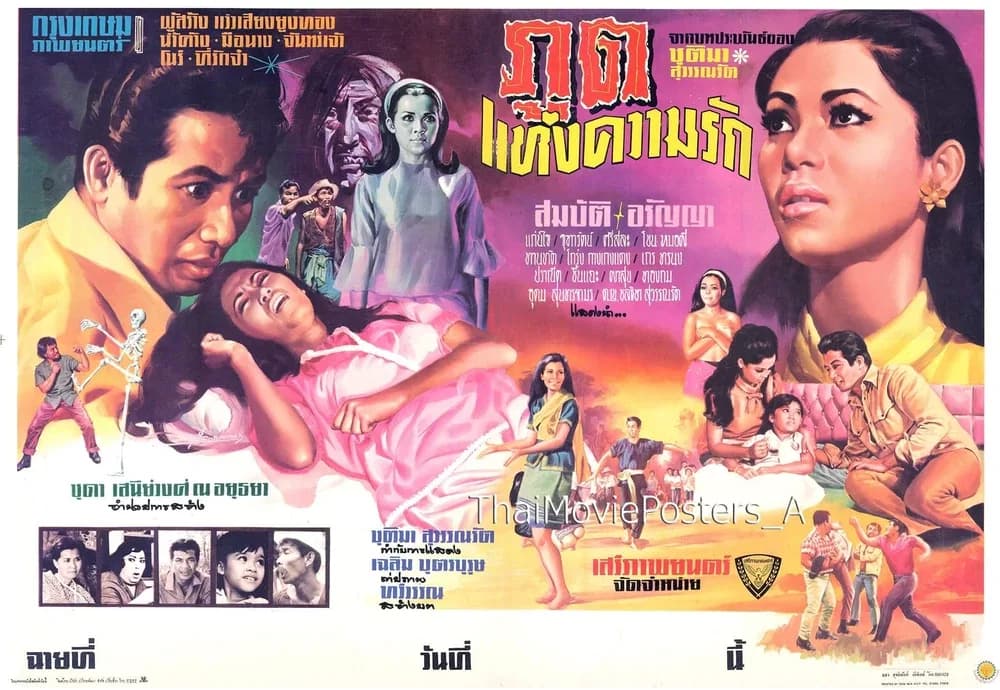 โปสเตอร์ภาพยนตร์ ภูตแห่งความรัก ใช้เป็นพื้นหลัง