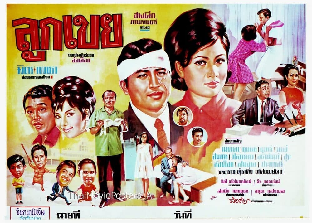 โปสเตอร์ภาพยนตร์ ลูกเขย ใช้เป็นพื้นหลัง
