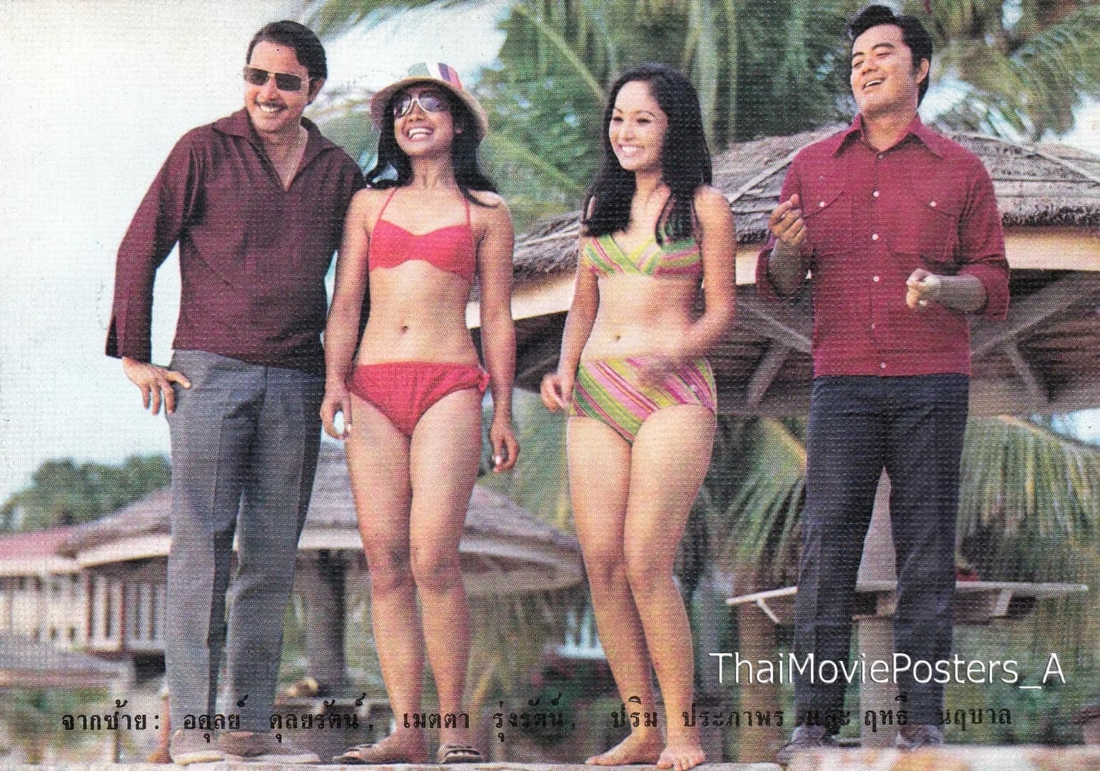 โปสเตอร์ภาพยนตร์ บ้านสาวโสด ใช้เป็นพื้นหลัง