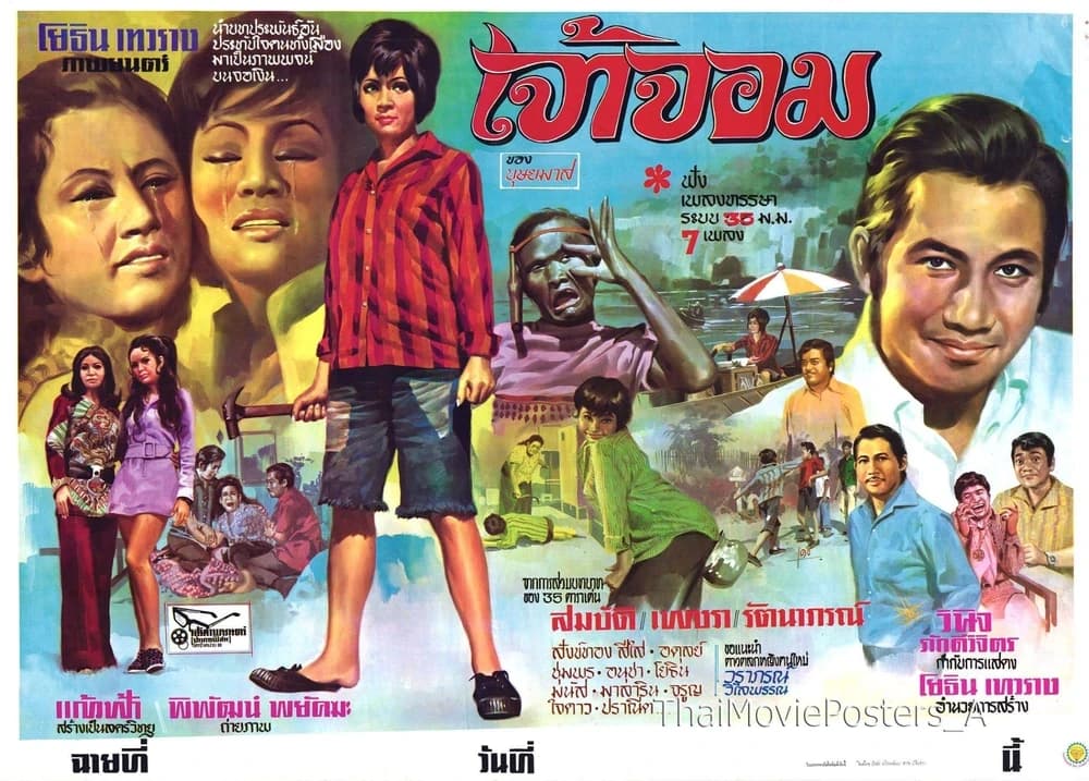 โปสเตอร์ภาพยนตร์ เจ้าจอม ใช้เป็นพื้นหลัง