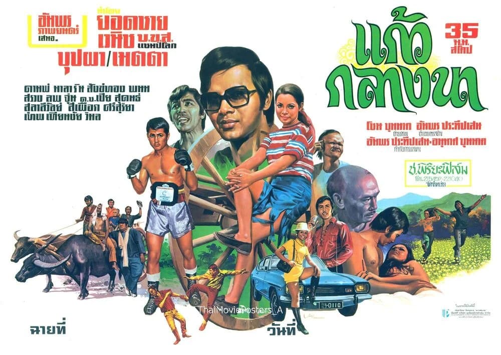 โปสเตอร์ภาพยนตร์ แก้วกลางนา ใช้เป็นพื้นหลัง