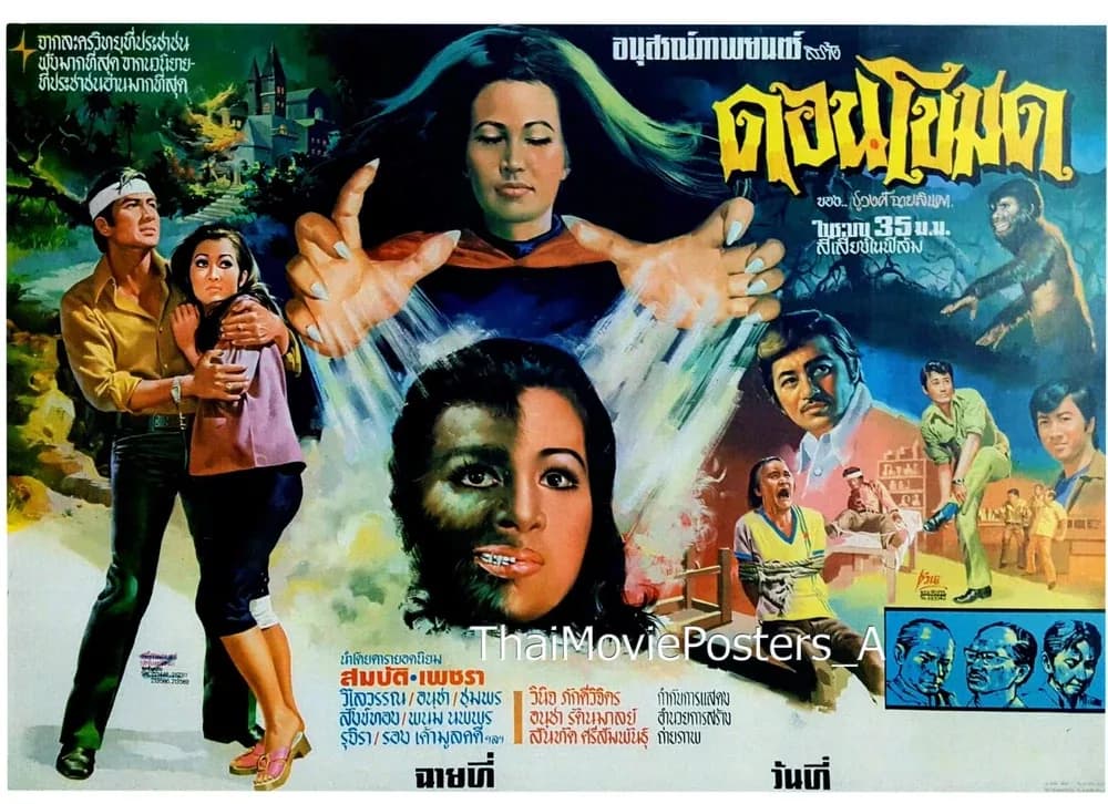 โปสเตอร์ภาพยนตร์ ดอนโขมด ใช้เป็นพื้นหลัง