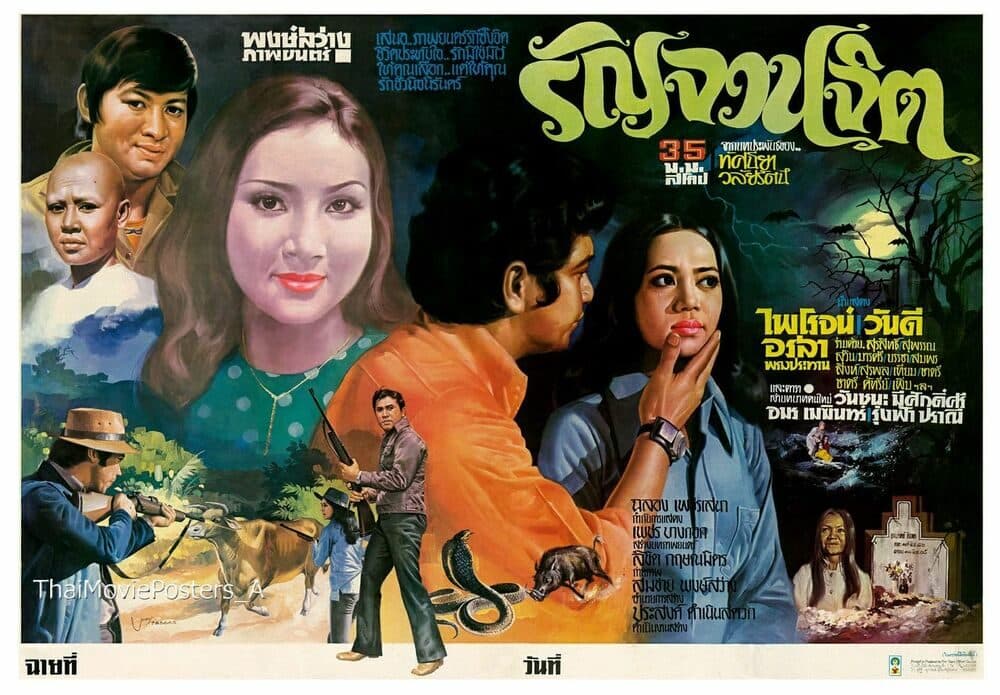 โปสเตอร์ภาพยนตร์ รัญจวนจิต ใช้เป็นพื้นหลัง