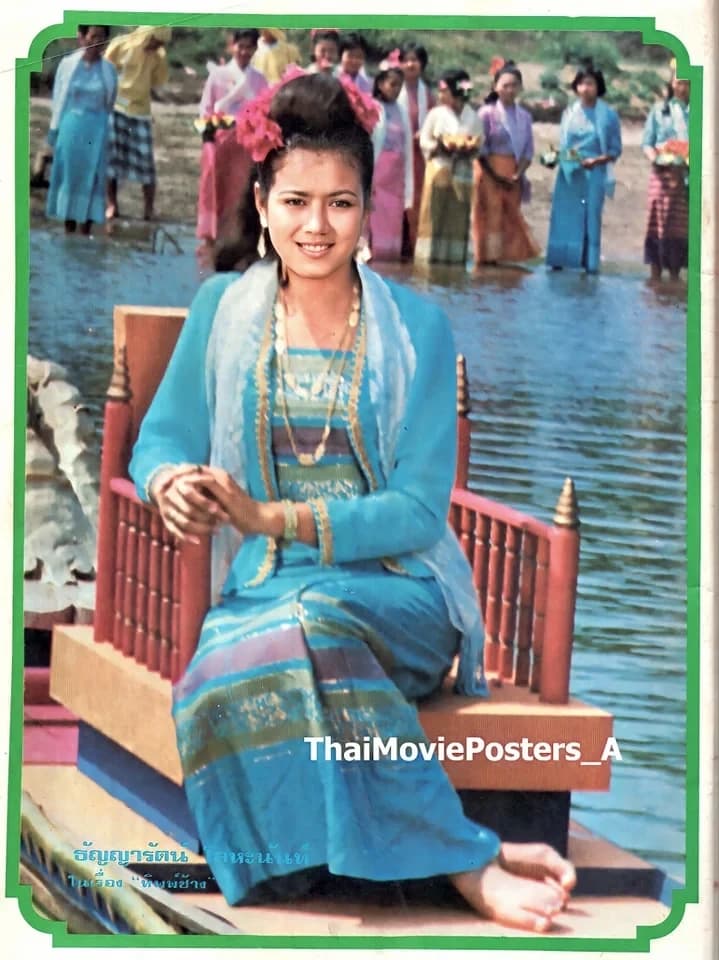 โปสเตอร์ภาพยนตร์ ทิพพ์ช้าง ใช้เป็นพื้นหลัง