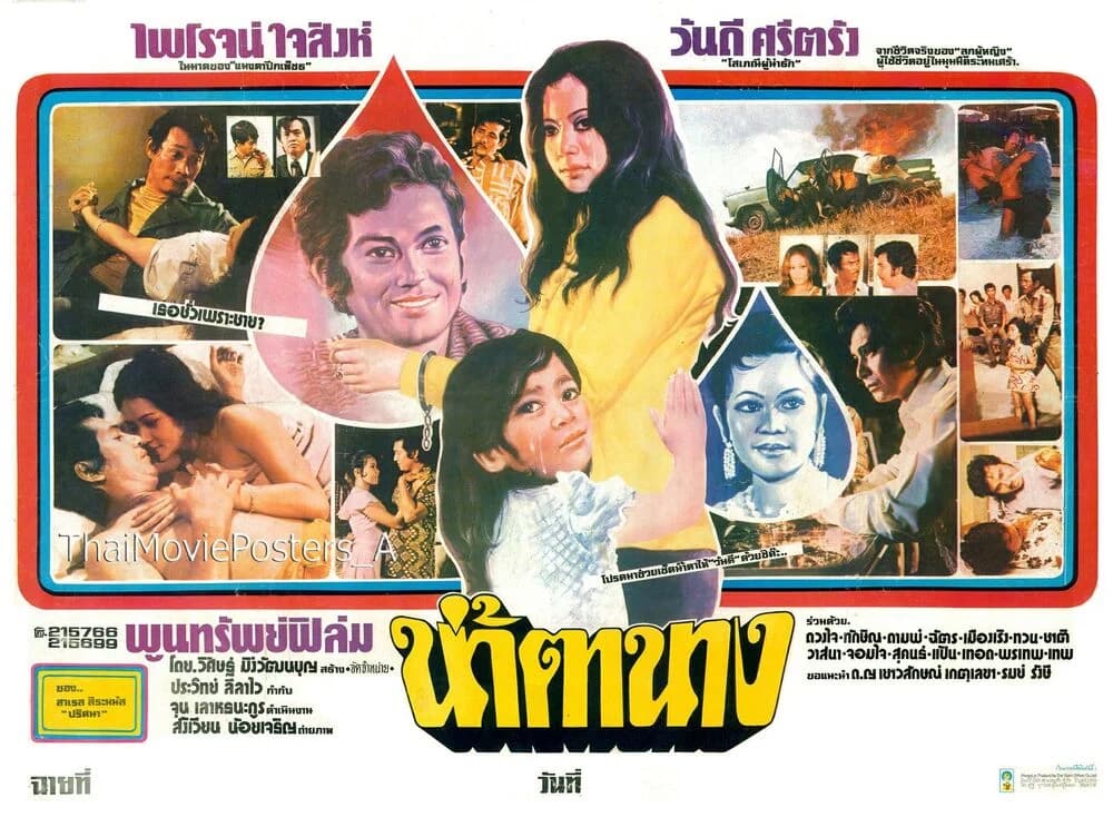 โปสเตอร์ภาพยนตร์ น้ำตานาง ใช้เป็นพื้นหลัง