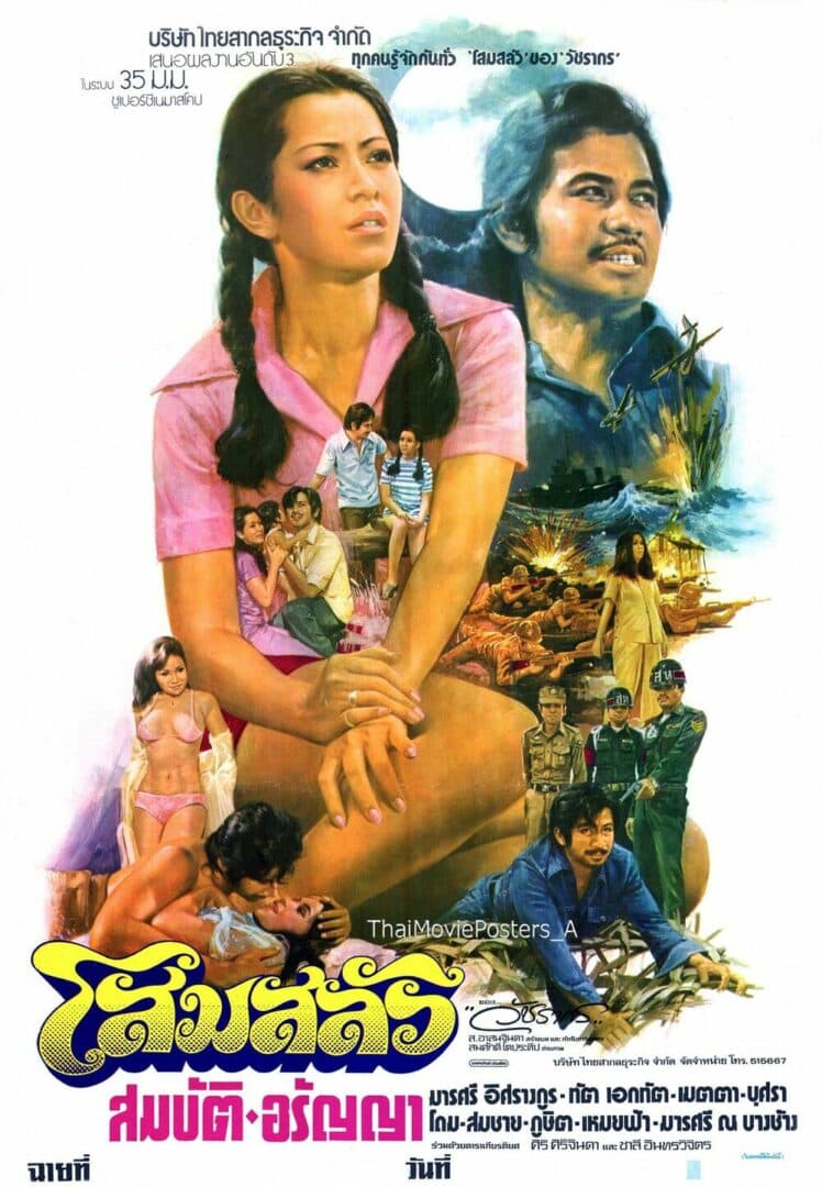 โปสเตอร์ภาพยนตร์ โสมสลัว ใช้เป็นพื้นหลัง