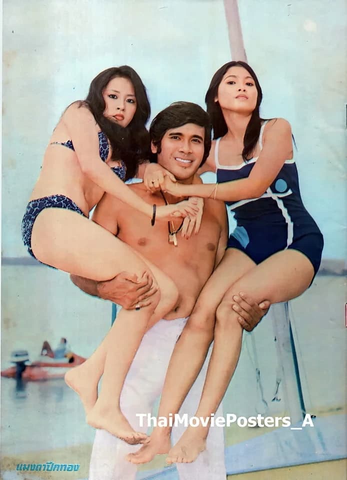 โปสเตอร์ภาพยนตร์ แมงดาปีกทอง ใช้เป็นพื้นหลัง