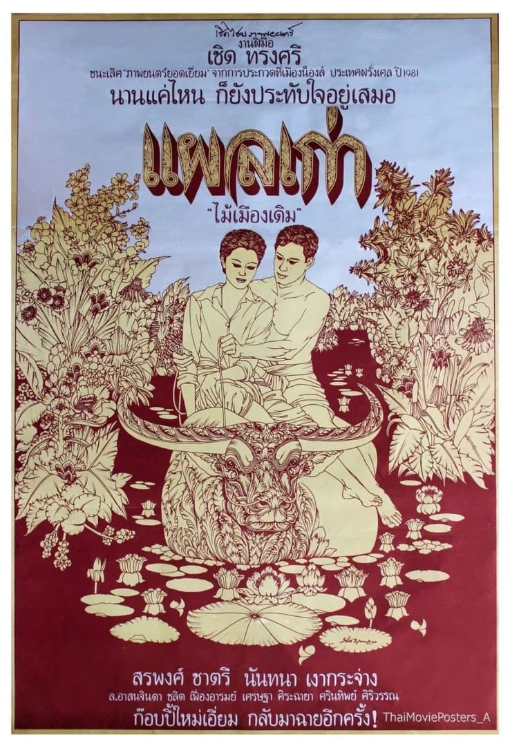 โปสเตอร์ภาพยนตร์ แผลเก่า ใช้เป็นพื้นหลัง