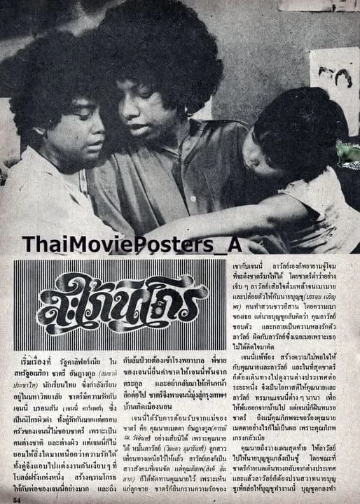 โปสเตอร์ภาพยนตร์ สะใภ้นิโกร ใช้เป็นพื้นหลัง