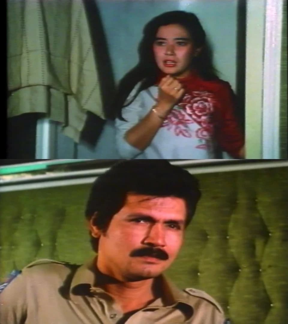 โปสเตอร์ภาพยนตร์ พยัคฆ์ร้าย 6 แผ่นดิน ใช้เป็นพื้นหลัง