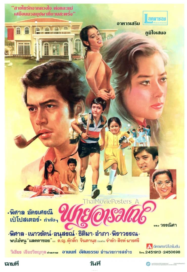 โปสเตอร์ภาพยนตร์ พายุอารมณ์ ใช้เป็นพื้นหลัง
