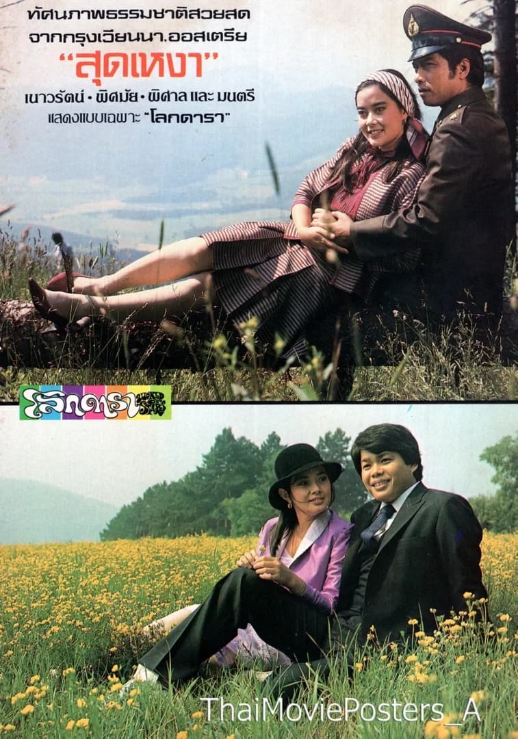 โปสเตอร์ภาพยนตร์ สุดเหงา ใช้เป็นพื้นหลัง