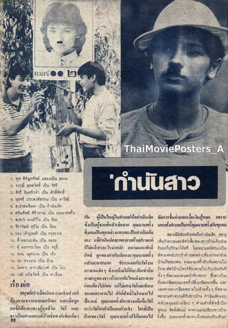 โปสเตอร์ภาพยนตร์ กำนันสาว ใช้เป็นพื้นหลัง