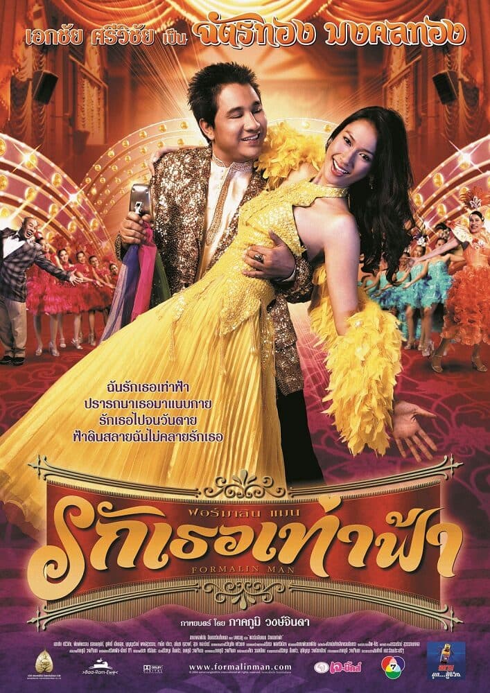 โปสเตอร์ภาพยนตร์ ฟอร์มาลีนแมน รักเธอเท่าฟ้า ใช้เป็นพื้นหลัง