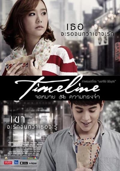 โปสเตอร์ภาพยนตร์ Timeline จดหมาย ความทรงจำ ใช้เป็นพื้นหลัง