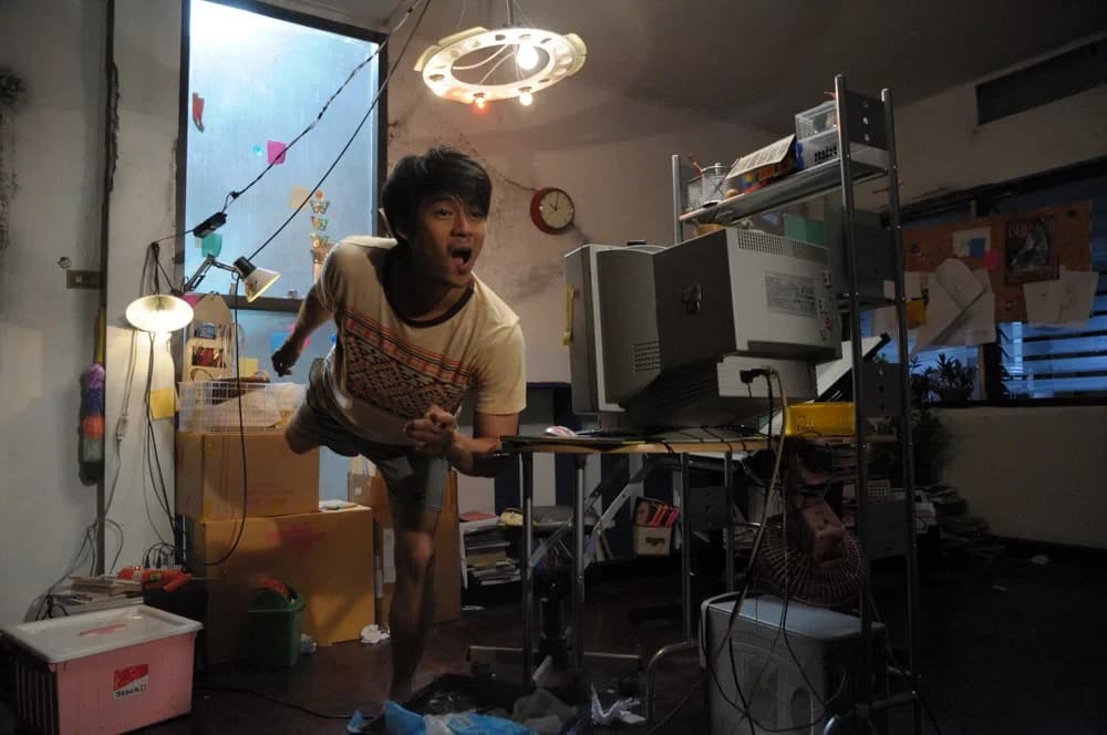 โปสเตอร์ภาพยนตร์ ตัวพ่อเรียกพ่อ ใช้เป็นพื้นหลัง