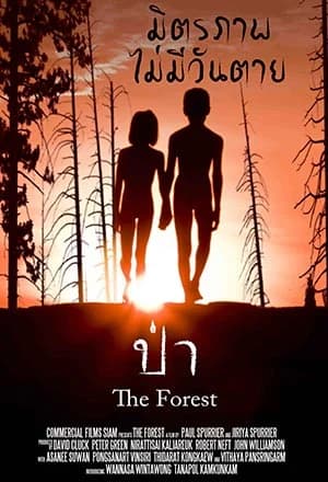โปสเตอร์ภาพยนตร์ ป่า The Forest ใช้เป็นพื้นหลัง