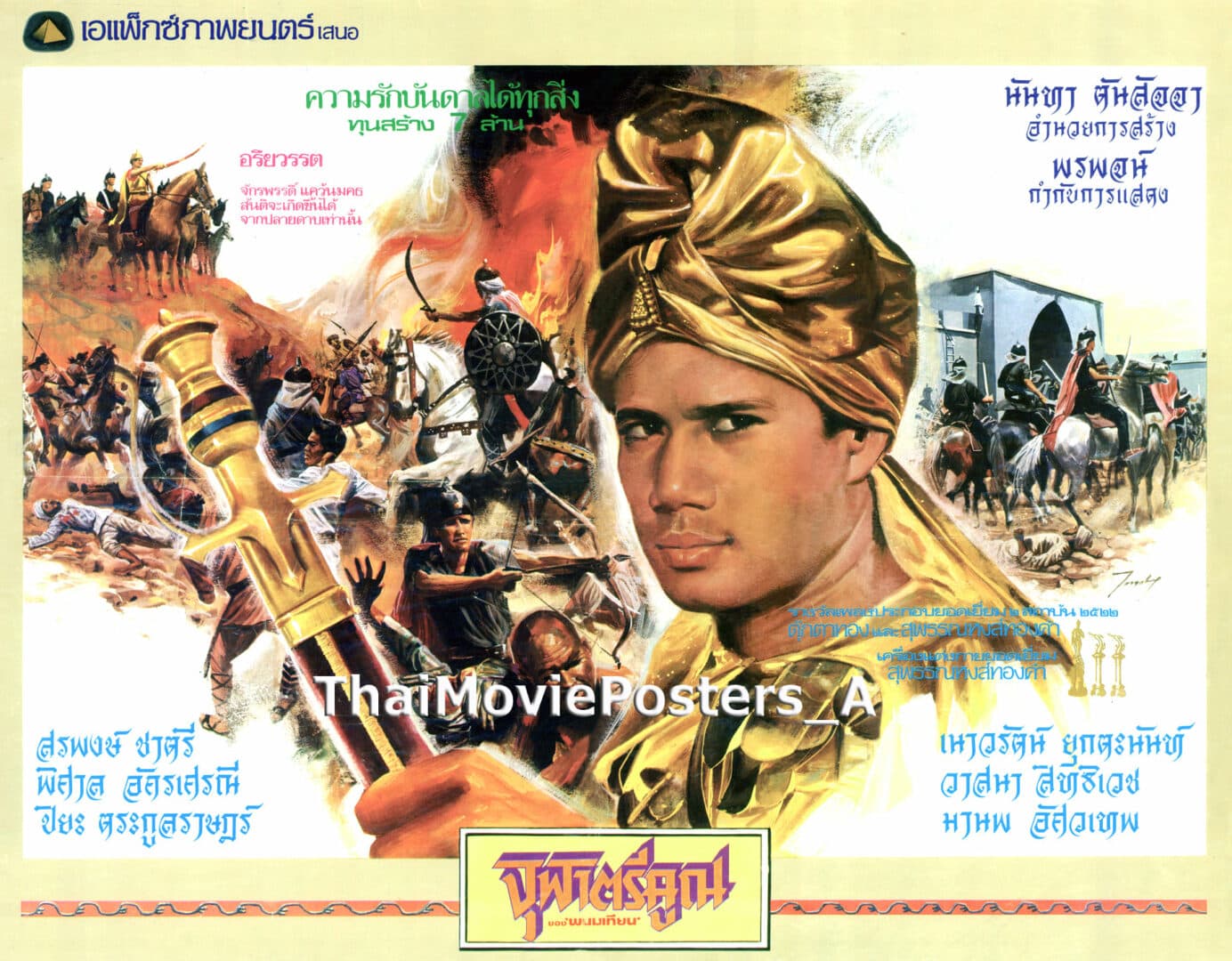 โปสเตอร์ภาพยนตร์ จุฬาตรีคูณ ใช้เป็นพื้นหลัง